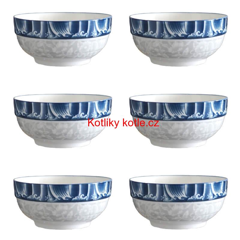 Keramické misky na servírování guláše 15 cm 6 ks