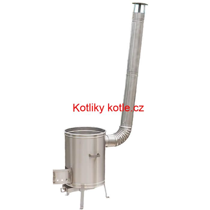 Nerezová kotlina 39 cm LUX