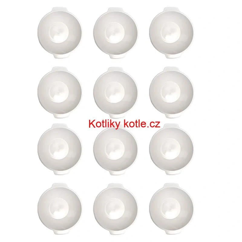 Sada 12 ks: Plastová miska na fajnový kotlíkový guláš a polévky – 750 ml