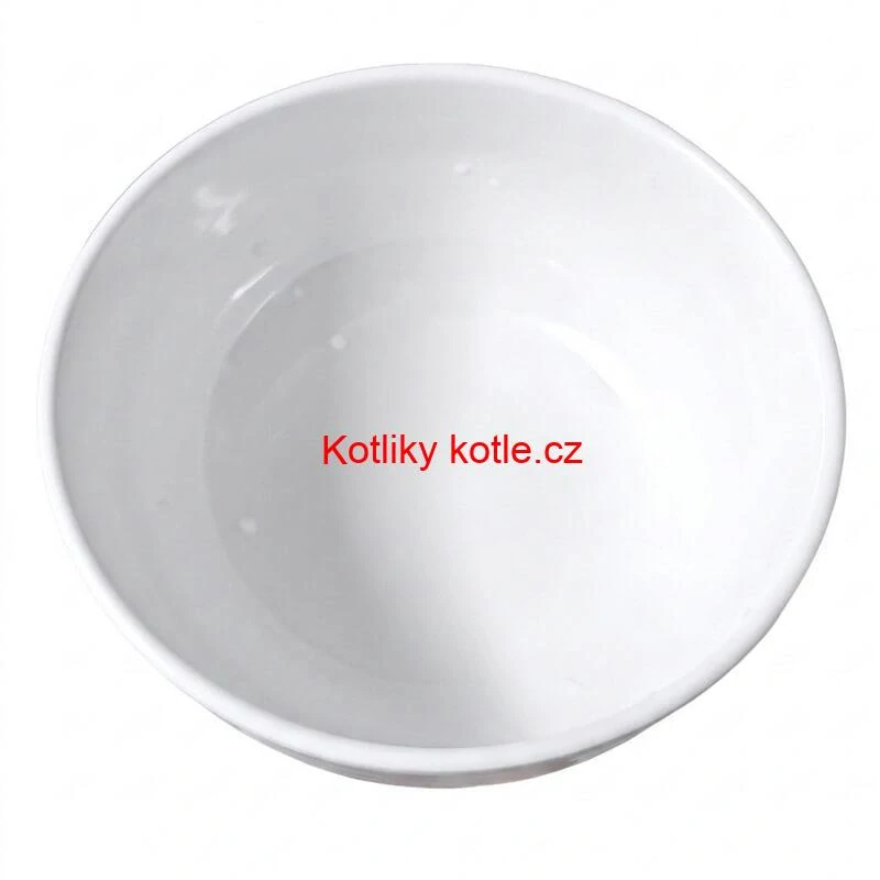 Prémiová bílá miska s kamennou strukturou 750 ml