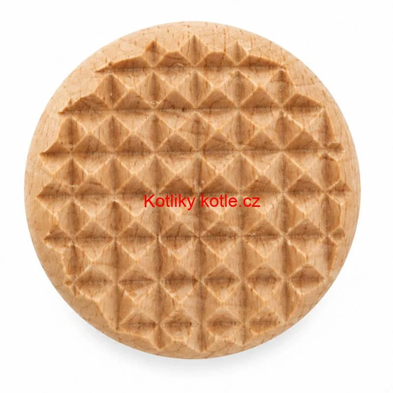 Dřevěný drtič na česnek a bylinky 22 cm