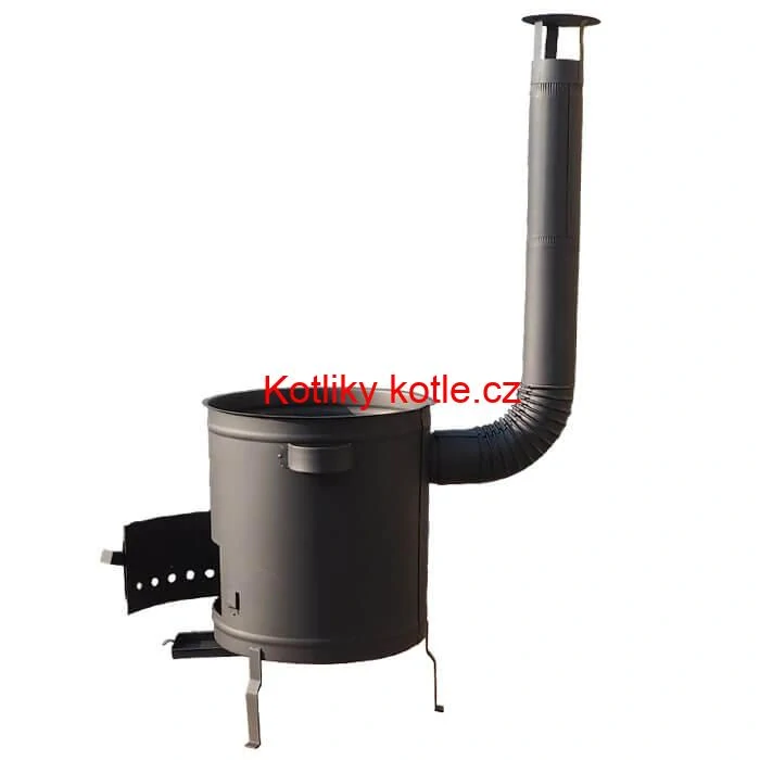 Silnostěnná kotlina 56 cm (1,5 mm) STRONG + žáruvzdorná barva Plus 600