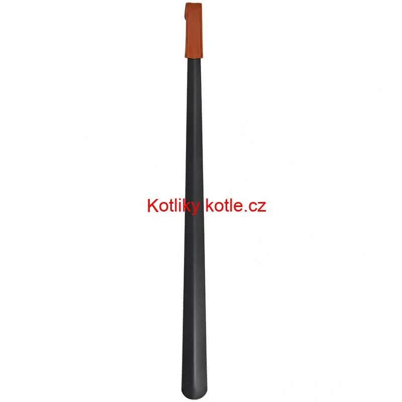 Kovová lžíce na boty 80 cm s rukojetí ze syntetické kůže