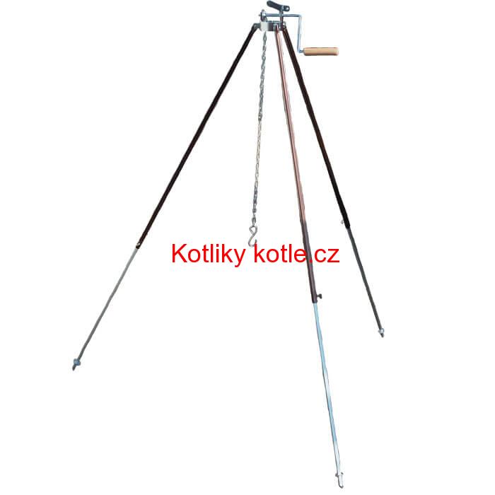 Teleskopická trojnožka s pojistní kladkou VAR