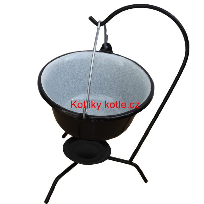 Servírovací kotlík 0,8 L černý