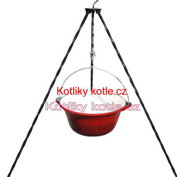 Litinový kotlík 10,8 L - smaltovaný povrch