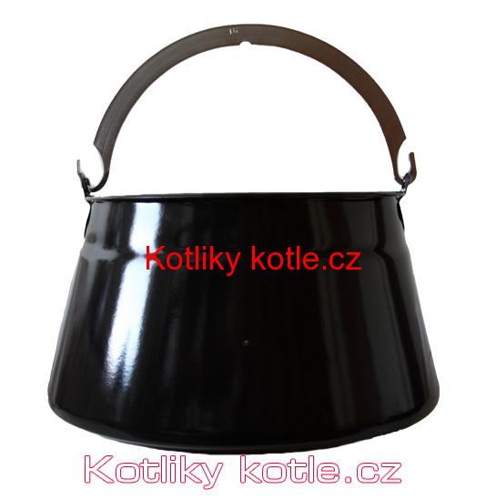 Smaltovaný kotlík na ryby 8 L