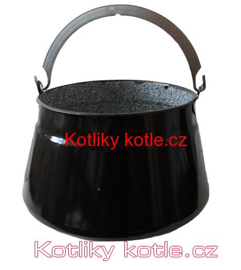 Smaltovaný kotlík na ryby 25 L